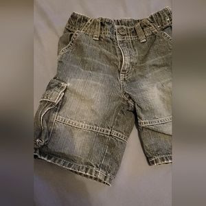 Jean Cargo Shorts